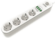 polyprizo ldnio se4432 4 theseon kai me 4 usb ports white photo