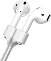baseus earphone strap for airpods light grey photo