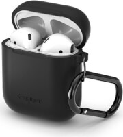 spigen apple airpods silicone case black photo