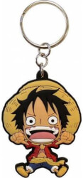 one piece luffy pvc keychain abykey037 photo