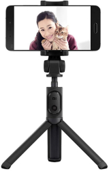 xiaomimi selfie stick tripod black photo