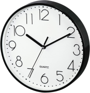 hama 186343 pg 220 wall clock low noise black photo