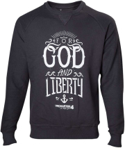 uncharted 4 for god and liberty sweater size m photo