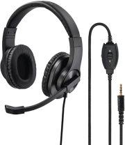 hama 139926 hs p350 pc office headset stereo black photo