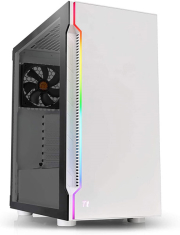 case thermaltake h200 tg snow rgb atx mid tower photo