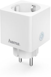 hama 176575 mini wlan socket consumption measurement without hub control by voice app photo