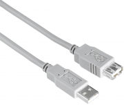 hama 200906 usb 20 extension cable usb a socket usb a plug 3m photo