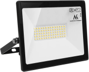 maclean energy mce550 led slim 50w floodlight 4000lm cold white 6000k cw ip65 premium photo