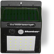 hunter sg0600 20led solar sensor light with 18650 photo