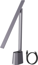baseus smart eye series charging folding reading desk lamp smart light grey photo