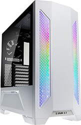 case lian li lancool ii mid tower tempered glass drgb white photo