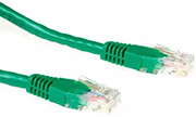 network cable ewent utp cca cat 6 rj 45 rj 45 05 m green photo