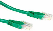 network cable ewent utp cca cat 6 rj 45 rj 45 3 m green photo