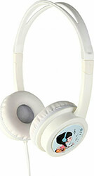 gembird mhp jr w kids headphones with volume limiter white photo