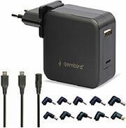 gembird npa pd60 01 universal laptop charger 60w 5v 25a photo