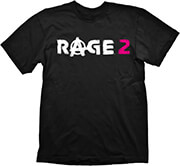 rage 2 t shirt logo black size s