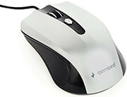 gembird mus 4b 01 bs optical mouse usb black silver photo