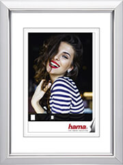 hama 126252 saragossa plastic frame white 1520 cm photo