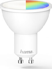 hama 176582 wlan led lamp gu10 55 w rgbw dimmable refl for voice app control photo