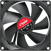 spire dc fan 90x90x25mm 12v 3 pin sleeve bearing photo