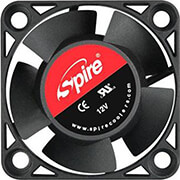 spire dc fan 40x40x20mm 12v 3 pin sleeve bearing photo