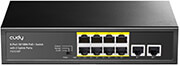cudy fs1006pl switch 8 port 10 100m poe switch with 2 uplink ports photo