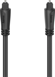 hama 205134 audio optical fibre cable odt plug toslink 15 m photo