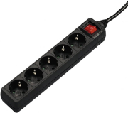 hama 137267 power strip 5 way with switch 14 m black photo hama 137267 power strip 5 way with switch 14 m black photo