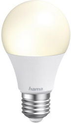 hama 176581 wlan led lamp e27 10 w rgbw without hub for voice app control photo