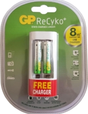 gp battery charger u211 micro usb 1a 2 r6 aa 2100ma