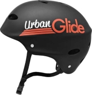 urbanglide helmet black red medium photo