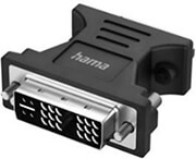 hama 200340 video adapter dvi plug vga socket full hd 1080p photo