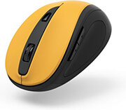 hama 173029 mw 400 v2 optical 6 button wireless mouse ergonomic usb signal yellow photo