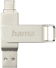 hama 182493 c rotate pro usb stick usb c 31 30 512gb 100mb s silver