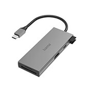 hama 200110 usb c hub multiport 6 ports 2x usb a usb c hdmi sd micro sd photo