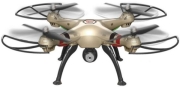 syma x8hw 4 channel 24g rc quad copter with gyro camera gold photo