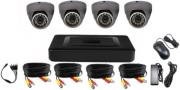 vandsec vk a1104hds70 dvr kit with 4 vandalproof ir dome cameras photo