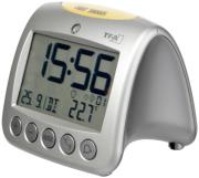 tfa 602514 sonio radio controlled alarm clock with temperature photo