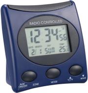 technoline wt 221 radio controlled clock blue photo