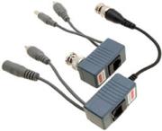 vandsec vd 213a dc12v video balun with audio photo