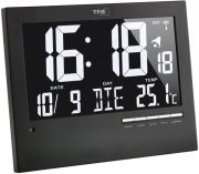 tfa 604508 radio controlled wall clock with automatic backlight photo