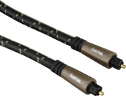 hama 122262 42923 audio optical fibre connecting cable proclass odt male plug 15m grey photo