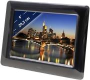 braun digiframe 800 weather 8 multimedia photo frame with speakers weather station photo