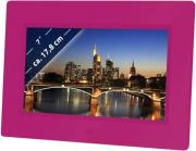 braun digiframe 709 7 photo frame pink photo