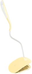 platinet pdl01cy desk lamp 3w flexible with clip yellow photo
