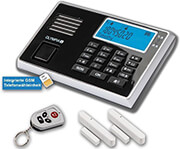 olympia protect 9030 wireless gsm alarm system with emergency call and handsfree function photo