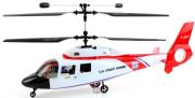 e sky white red rtf dauphin helicopter photo