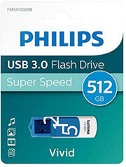 philips usb 30 512gb vivid edition spring blue