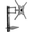 maclean mc 772 tv wall mount 32 55 with shelf photo