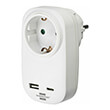 brennenstuhl 1508210 socket adapter with usb power delivery usb a type c photo